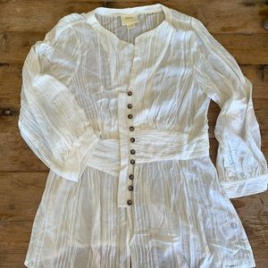 Anthro Blouse.